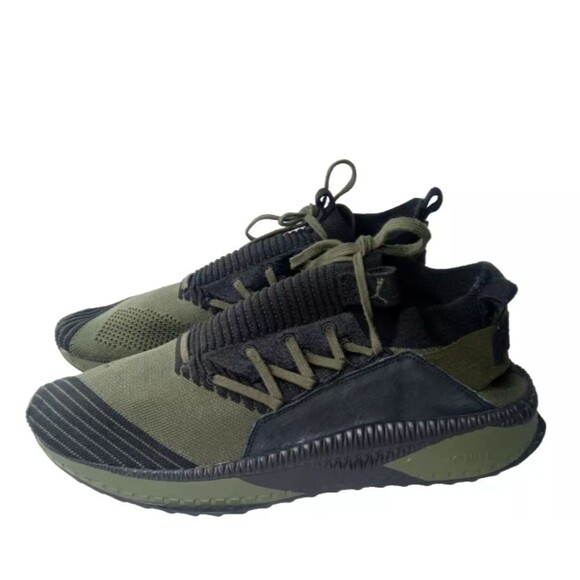 Puma TSUGI Jun Shoes Men\'s Size 13 Forest Night Black Green Low Sneakers main image 5